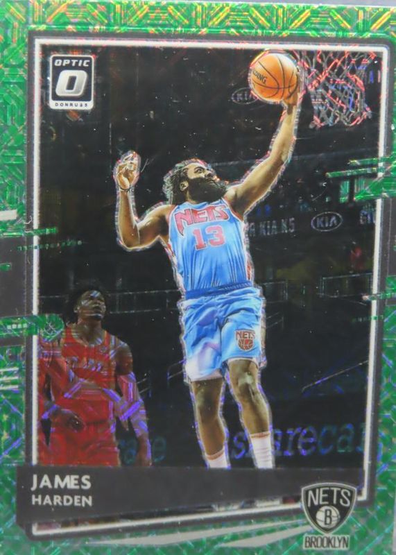 James Harden 2020 Optic #134 Choice Dragon /(SSP) RAW