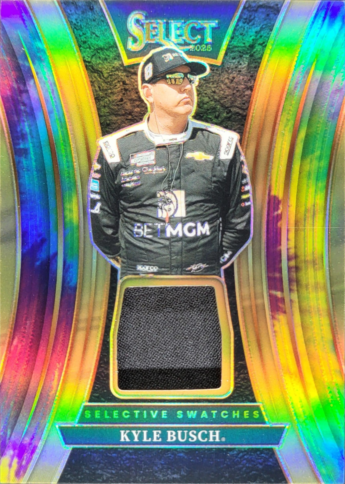 Kyle Busch 2025 Select NASCAR #30 Selective Swatches Tie-Dye /25 Price ...