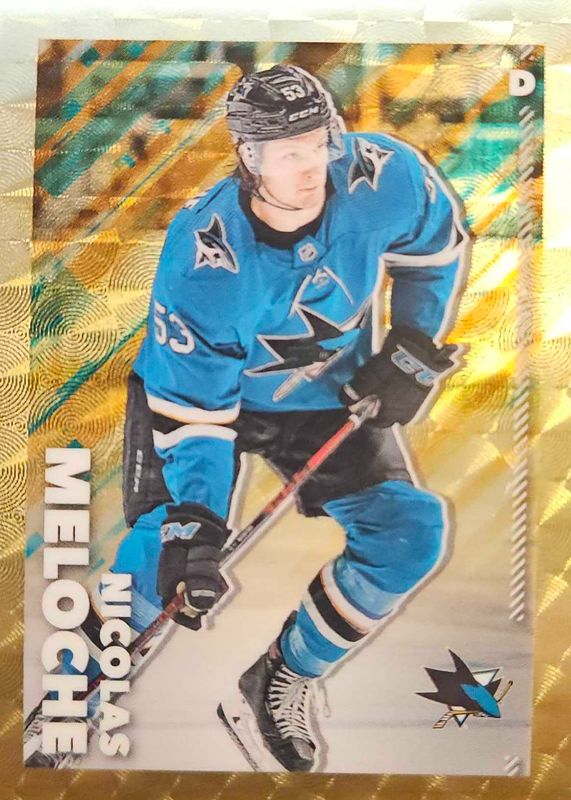 2022 Topps Chrome NHL Sticker Collection #407 Superfractor /1