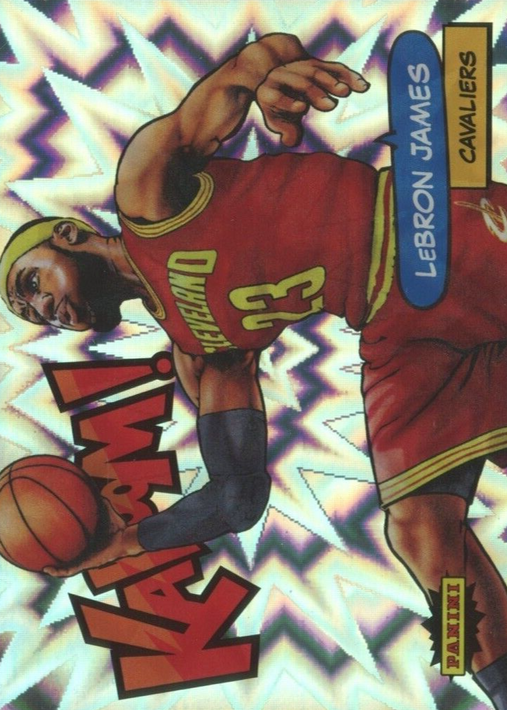 その他 LeBRON JAMES 2015 panini hoops psa10 2015-16 Panini NBA Hoops Lebron James #1 Chalk Toss Hyper