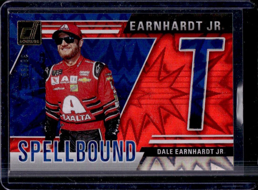 Dale Earnhardt Sr. 2025 Donruss NASCAR #33 Spellbound - Red Xplosion /99 RAW