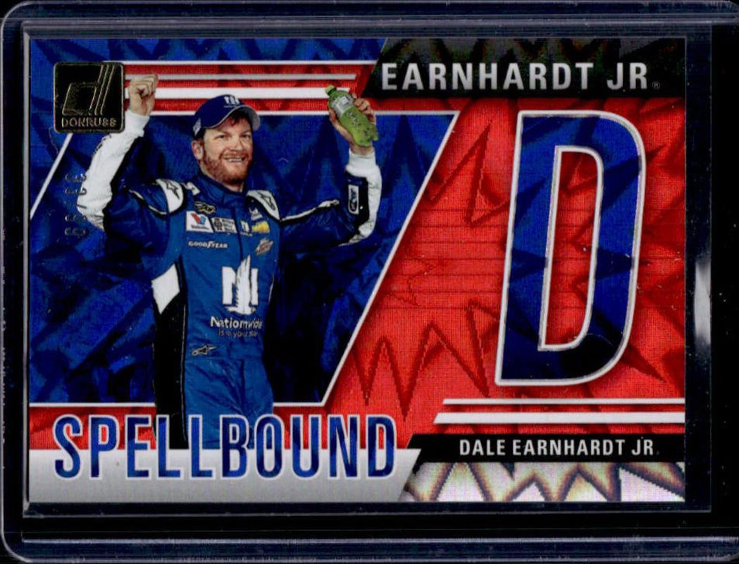 Dale Earnhardt Sr. 2025 Donruss NASCAR #32 Spellbound - Red Xplosion /99 RAW