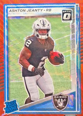 2025 Donruss #305 Optic Preview - Red Wave