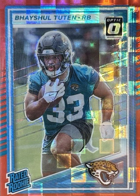 2025 Donruss #333 Optic Preview - Red Pandora