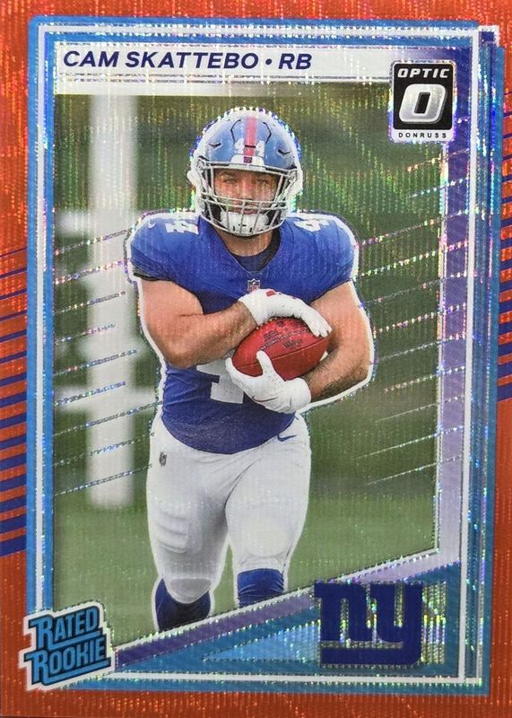 2025 Donruss #302 Optic Preview - Red Wave