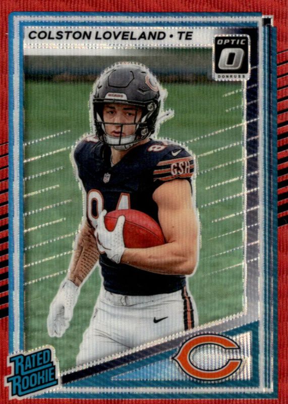 2025 Donruss #310 Optic Preview - Red Wave