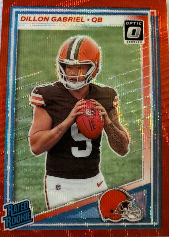 2025 Donruss #316 Optic Preview - Red Wave