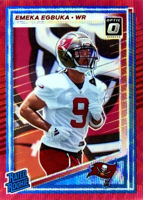 2025 Donruss #375 Optic Preview - Red Wave