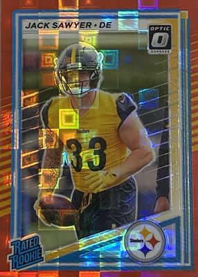 2025 Donruss #390 Optic Preview - Red Pandora