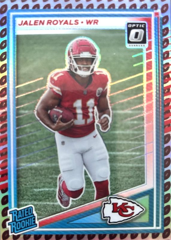 2025 Donruss #321 Optic Preview - Football Emoji /(SSP)