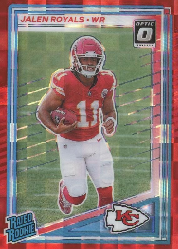2025 Donruss #321 Optic Preview - Red Pandora