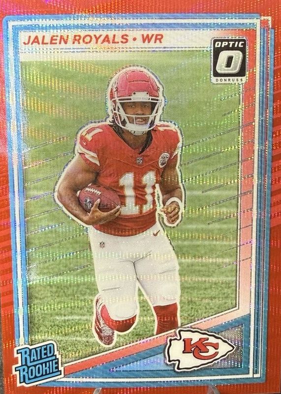 2025 Donruss #321 Optic Preview - Red Wave