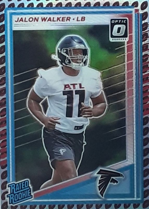 2025 Donruss #344 Optic Preview - Football Emoji /(SSP)