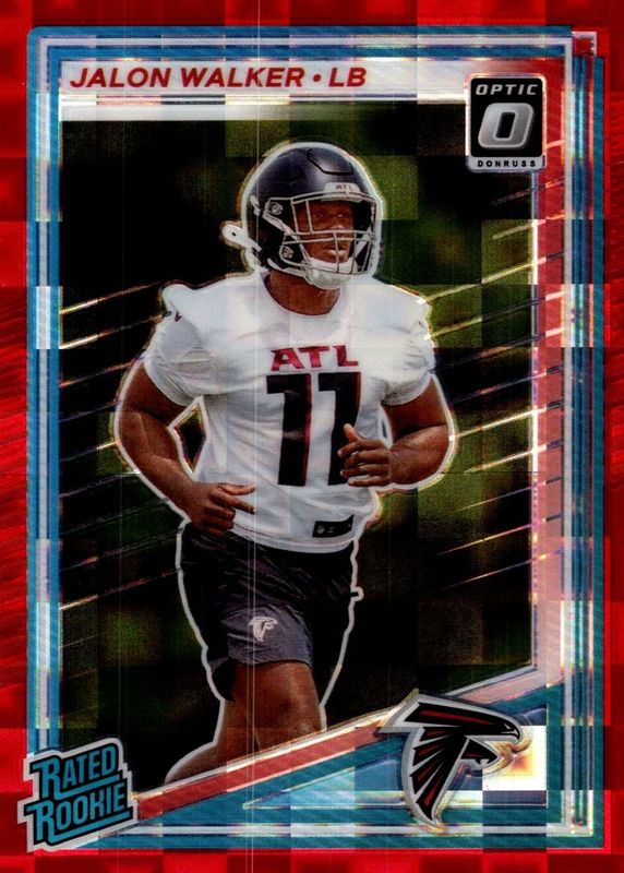 2025 Donruss #344 Optic Preview - Red Pandora