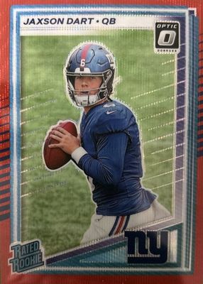 2025 Donruss #400 Optic Preview - Red Wave