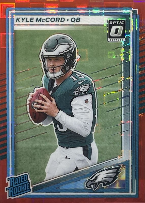 2025 Donruss #325 Optic Preview - Red Pandora