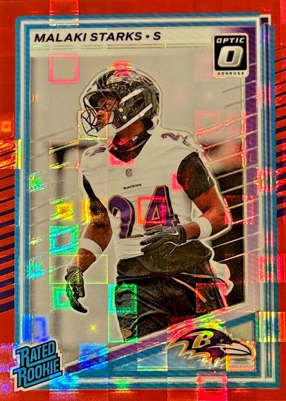2025 Donruss #346 Optic Preview - Red Pandora