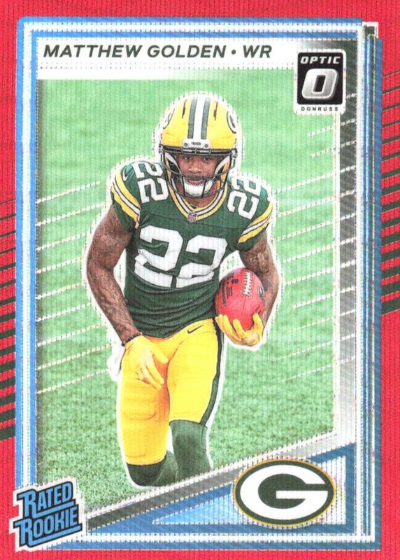 2025 Donruss #311 Optic Preview - Red Wave