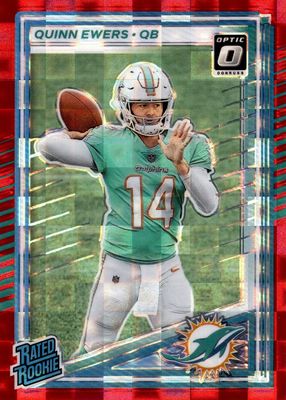 2025 Donruss #342 Optic Preview - Red Pandora