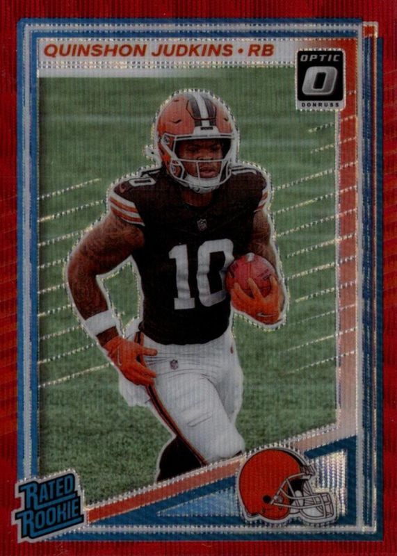 2025 Donruss #330 Optic Preview - Red Wave