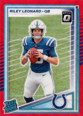 2025 Donruss #341 Optic Preview - Red Wave