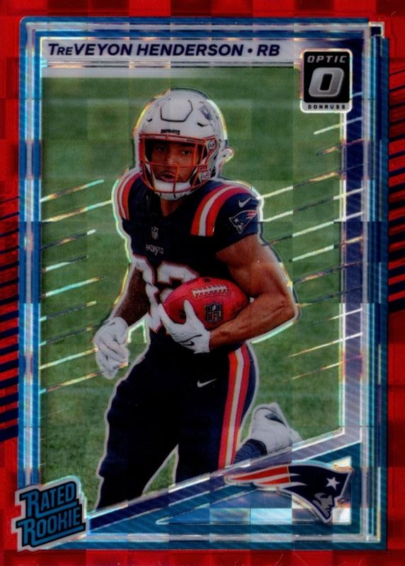 2025 Donruss #332 Optic Preview - Red Pandora