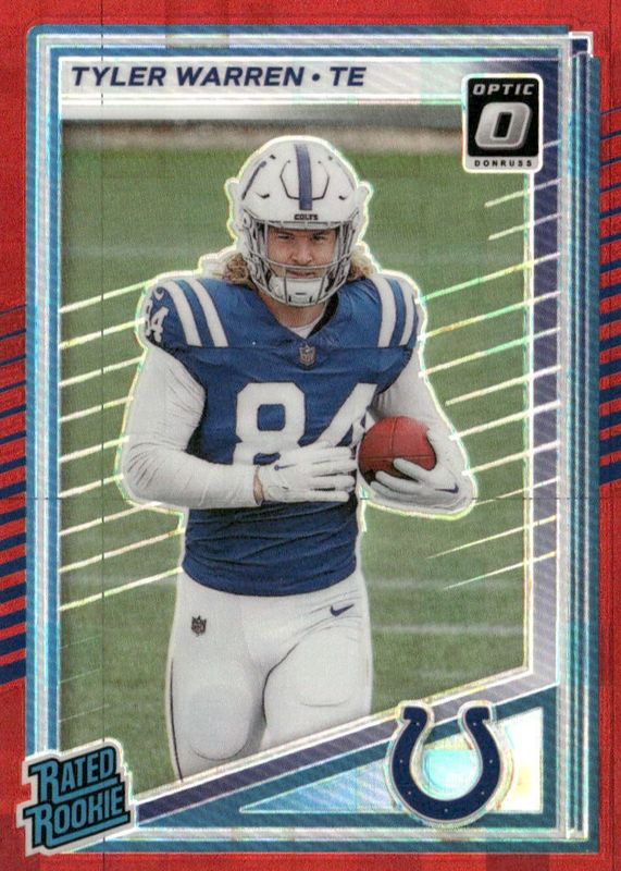 2025 Donruss #337 Optic Preview - Red Pandora