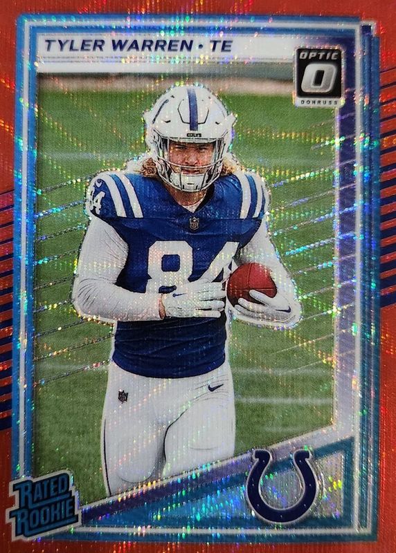 2025 Donruss #337 Optic Preview - Red Wave