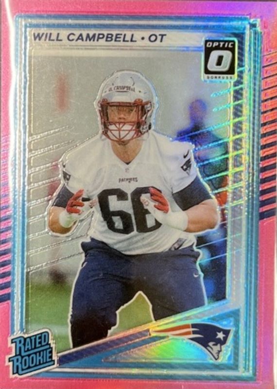 2025 Donruss #345 Optic Preview - Pink