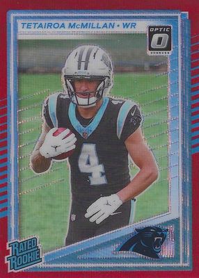 2025 Donruss #314 Optic Preview - Red Wave