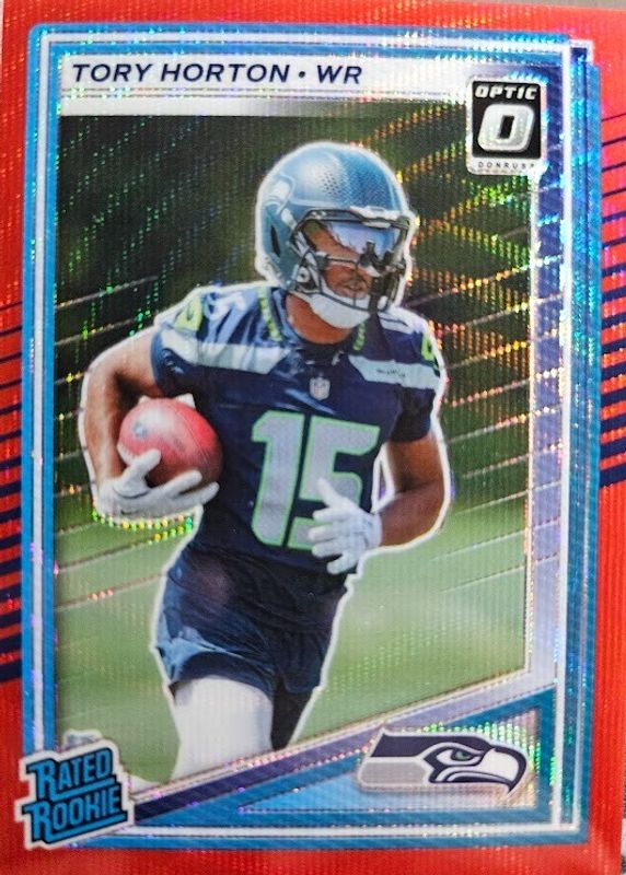 2025 Donruss #388 Optic Preview - Red Wave