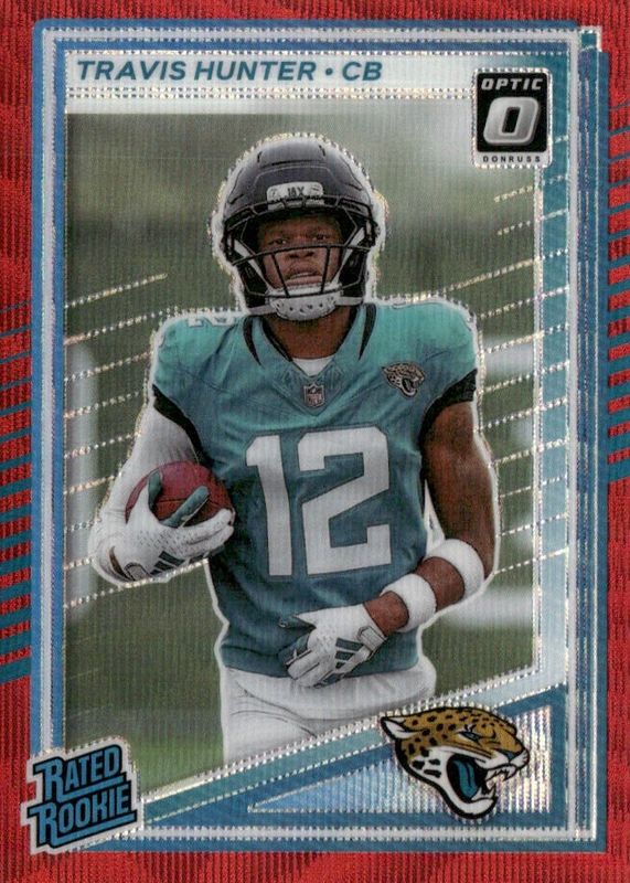 2025 Donruss #301 Optic Preview - Red Wave