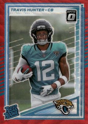 2025 Donruss #301 Optic Preview - Red Wave