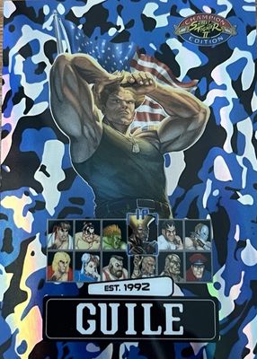 2025 Street Fighter 2: Champion Edition #PSA-15 Blue Camo /100