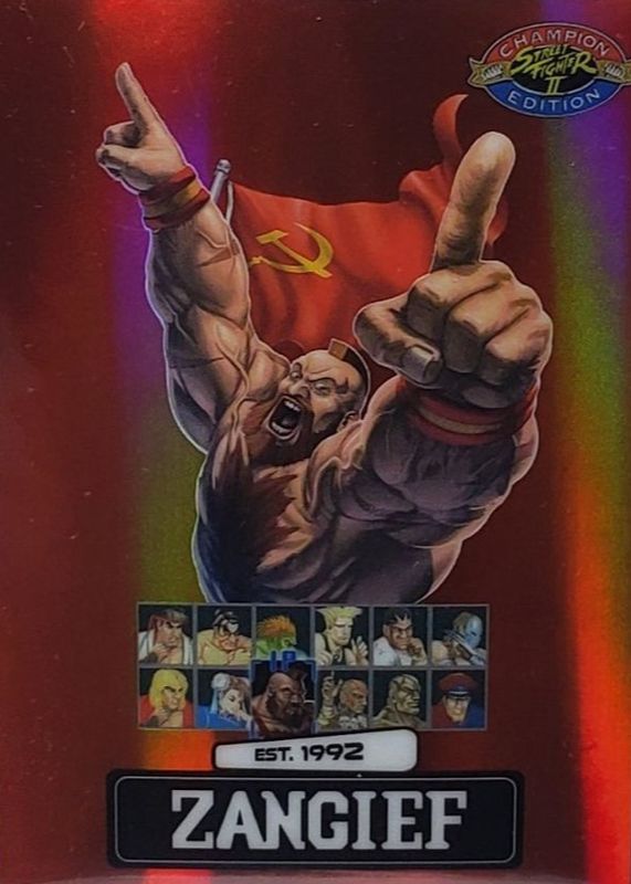 2025 Street Fighter 2: Champion Edition #PSA-9 Red /100