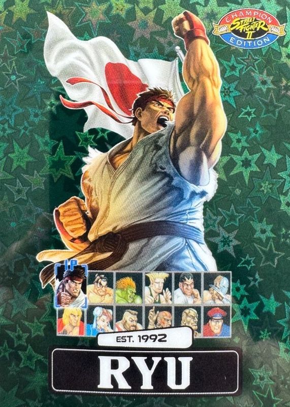 2025 Street Fighter 2: Champion Edition #PSA-18 Green Stars /20