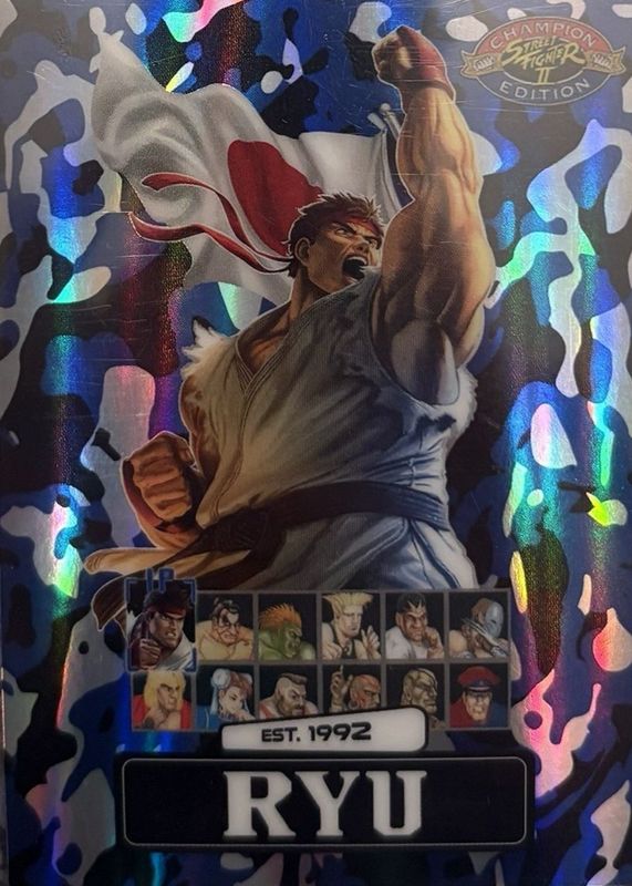 2025 Street Fighter 2: Champion Edition #PSA-15 Blue Camo /100