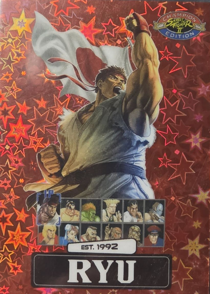 Ryu 2025 Street Fighter 2: Champion Edition #PSA-10 Red Stars /100