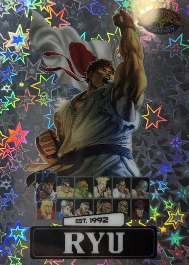 Ryu 2025 Street Fighter 2: Champion Edition #PSA-3 Stars /100
