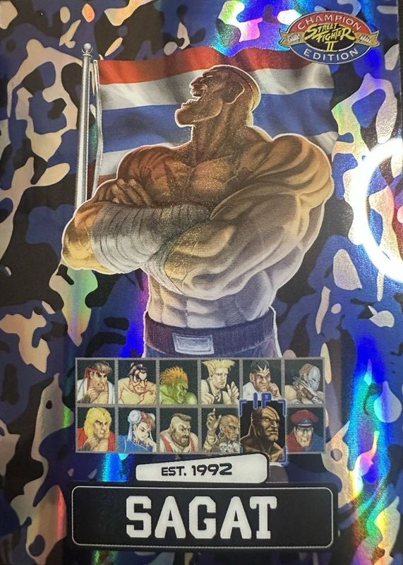 2025 Street Fighter 2: Champion Edition #PSA-15 Blue Camo /100