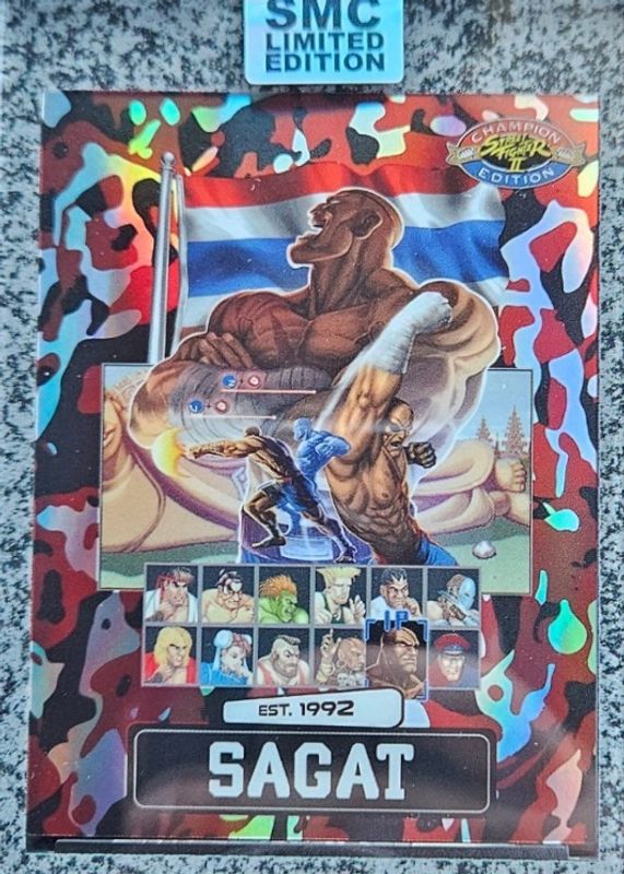 2025 Street Fighter 2: Champion Edition #PSA-11 Red Camo /100