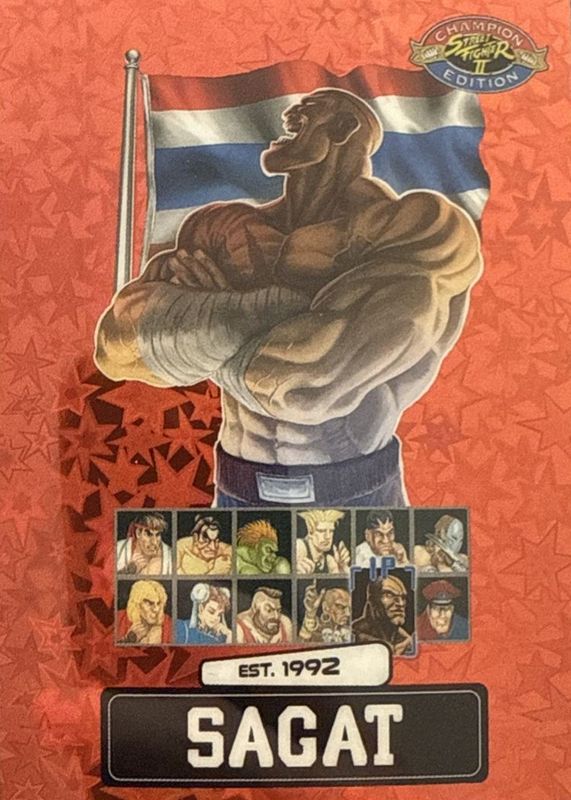 2025 Street Fighter 2: Champion Edition #PSA-10 Red Stars /100