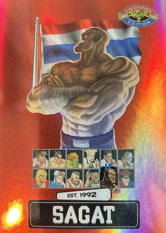 2025 Street Fighter 2: Champion Edition #PSA-9 Red /100