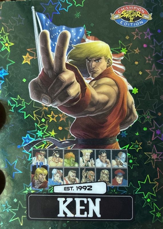 2025 Street Fighter 2: Champion Edition #PSA-18 Green Stars /20