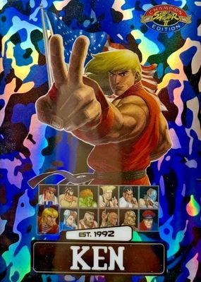 2025 Street Fighter 2: Champion Edition #PSA-15 Blue Camo /100