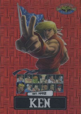 2025 Street Fighter 2: Champion Edition #PSA-12 Red Matrix /100