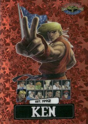2025 Street Fighter 2: Champion Edition #PSA-10 Red Stars /100