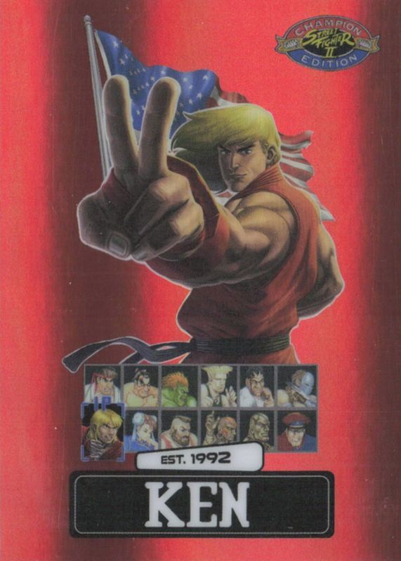 2025 Street Fighter 2: Champion Edition #PSA-9 Red /100