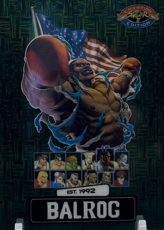 2025 Street Fighter 2: Champion Edition #PSA-20 Green Matrix /100