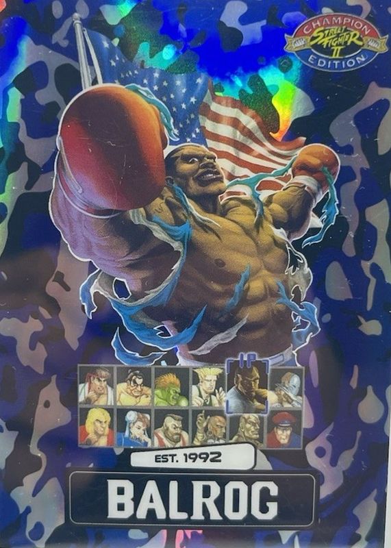 2025 Street Fighter 2: Champion Edition #PSA-15 Blue Camo /100